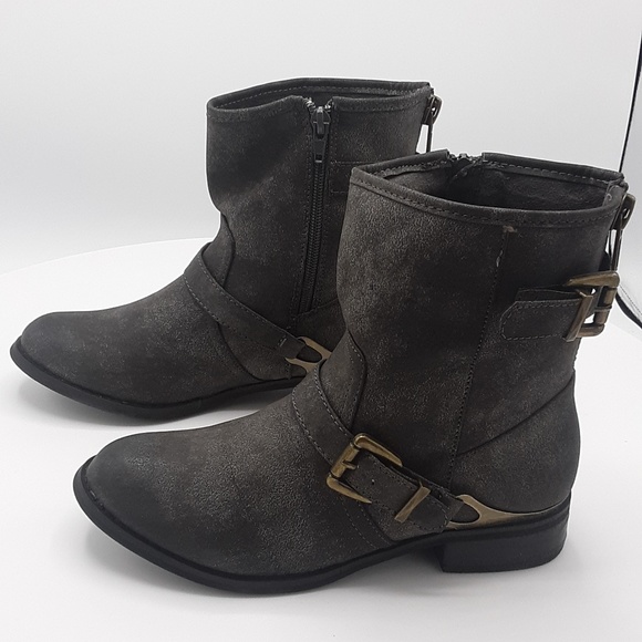 MIA Women's Misty - Black Heeled Boots - Picture 3 of 6